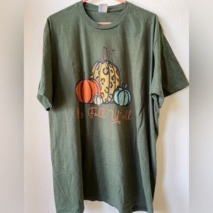 It's Fall Yall tee 2XL tshirt oversized cottagecore